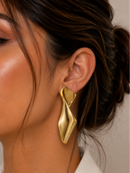 Twisted Statement Earrings