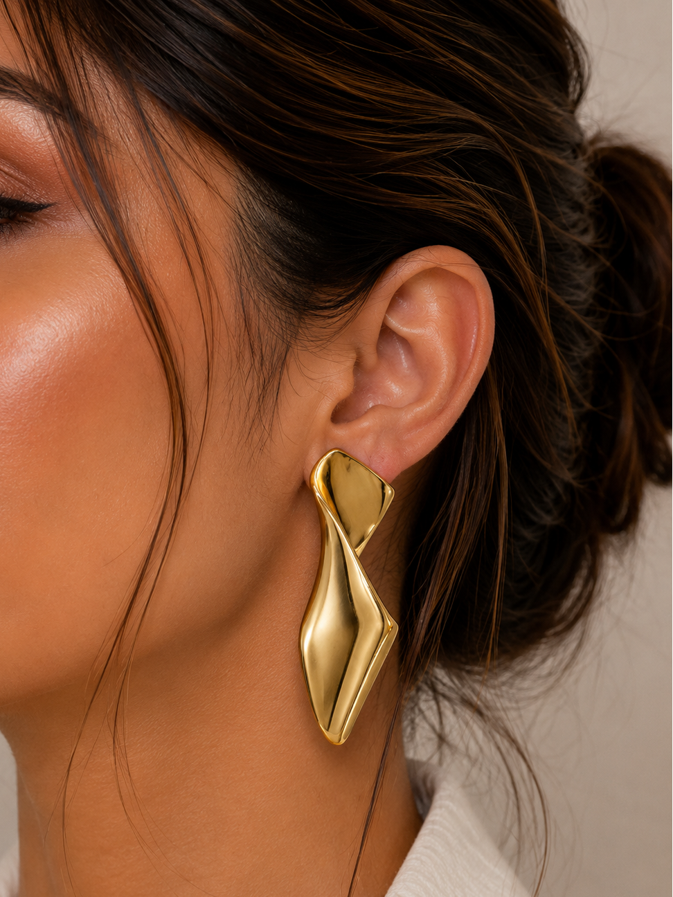 Twisted Statement Earrings