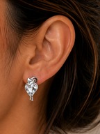 Crystal Heart Earrings