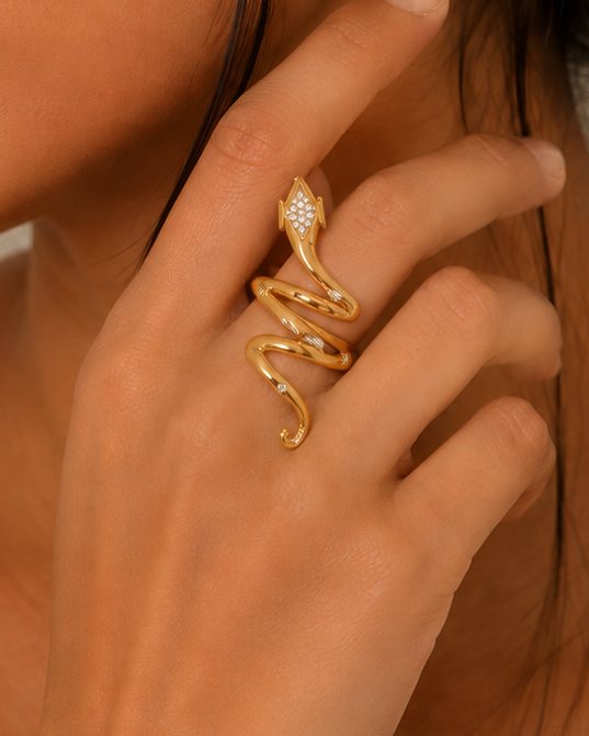 Serpentine Wrap Ring