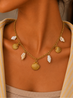 Seaside Treasure Charm Necklace