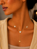 Butterfly Bliss Lariat Necklace