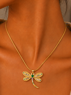 Enchanted Dragonfly Necklace