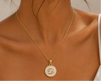 Cancer Zodiac Pendant Necklace