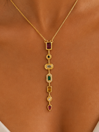 Chroma Drop Necklace