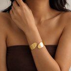 Aura Sculptural Cuff Bracelet
