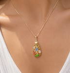Teardrop Gemstone Pendant