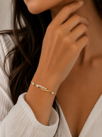 Pearl Grace Drawstring Bracelet