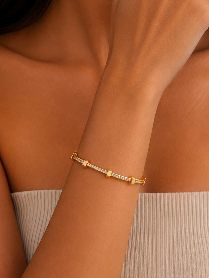 Pavé Luxe Bangle