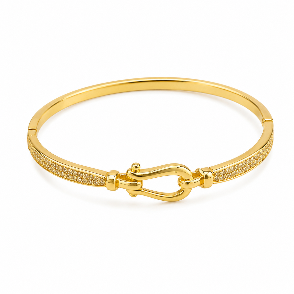 Crystal Knot Bangle