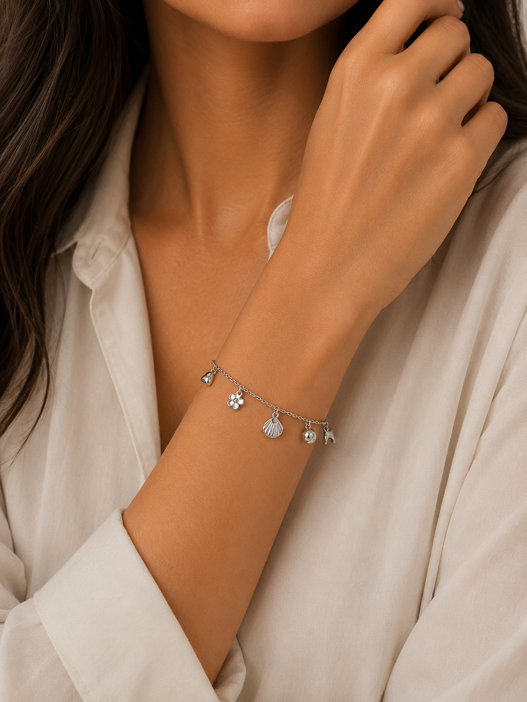 Ocean Treasures Charm Bracelet