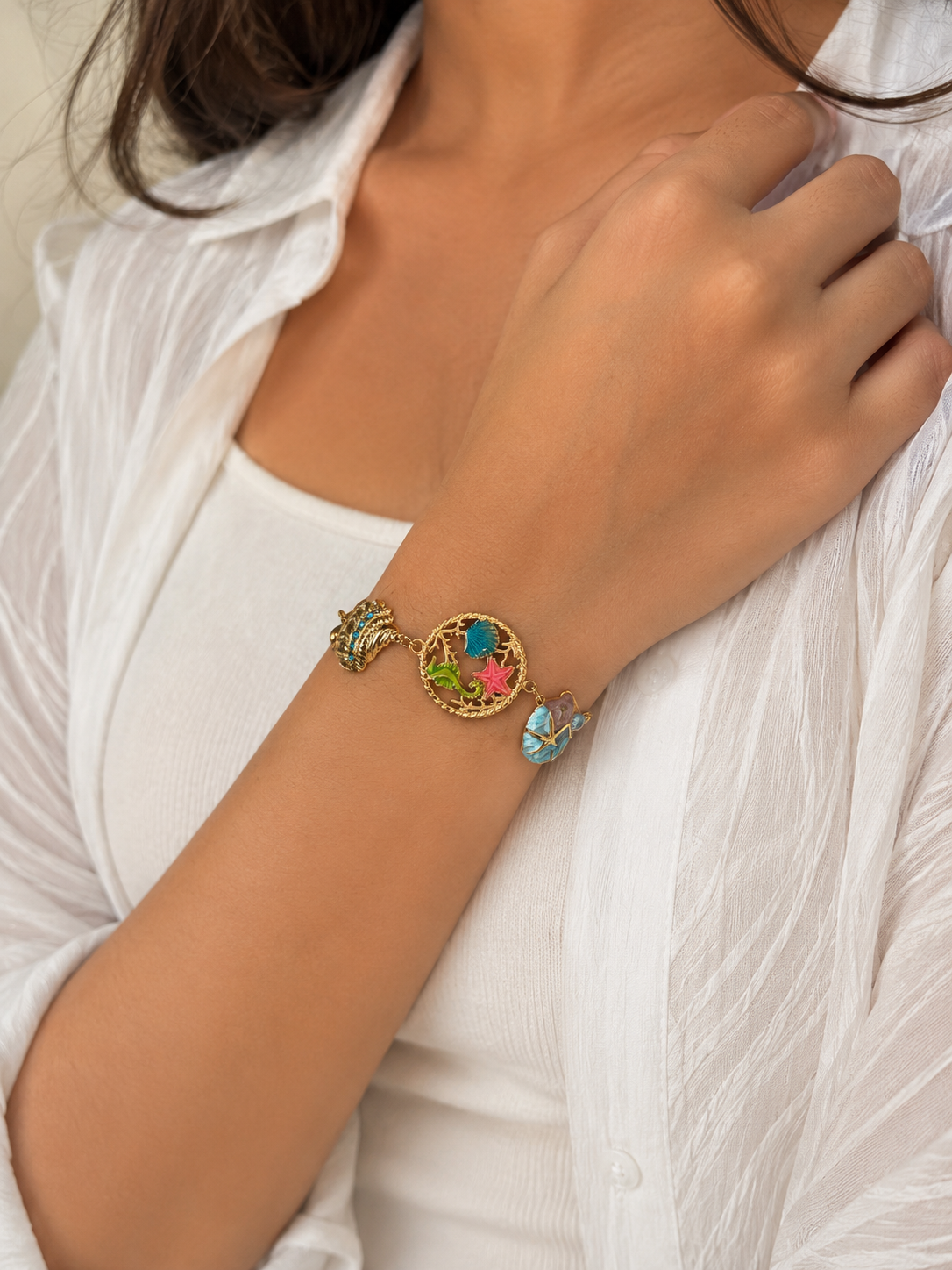 Under the Sea Charm Bracelet