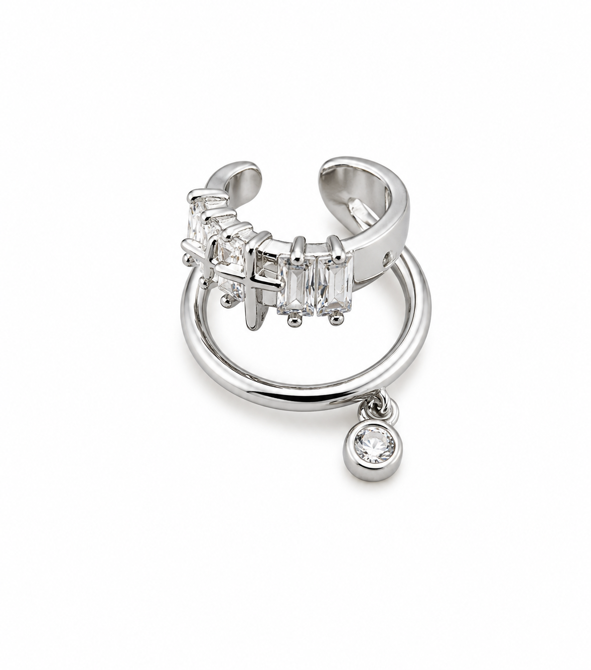 Celestial Crystal Earcuff