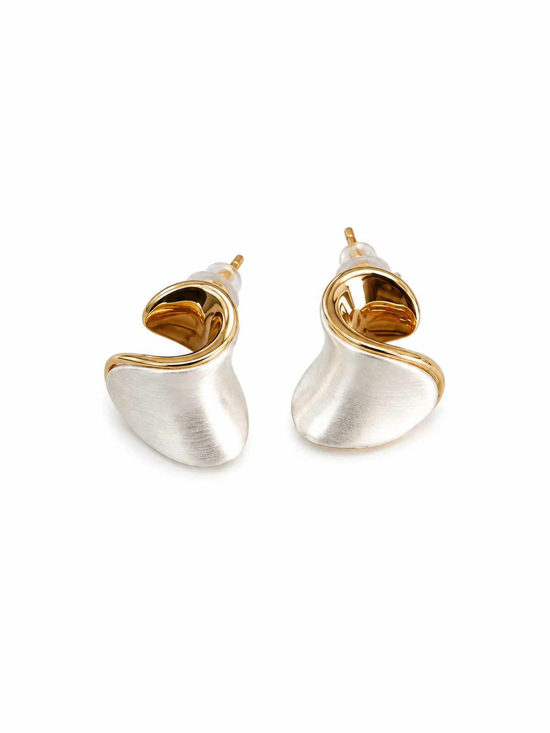 Sculptural Two-Tone Statement