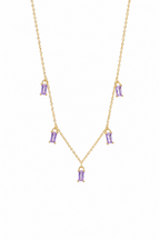 Baguette Glow Necklace
