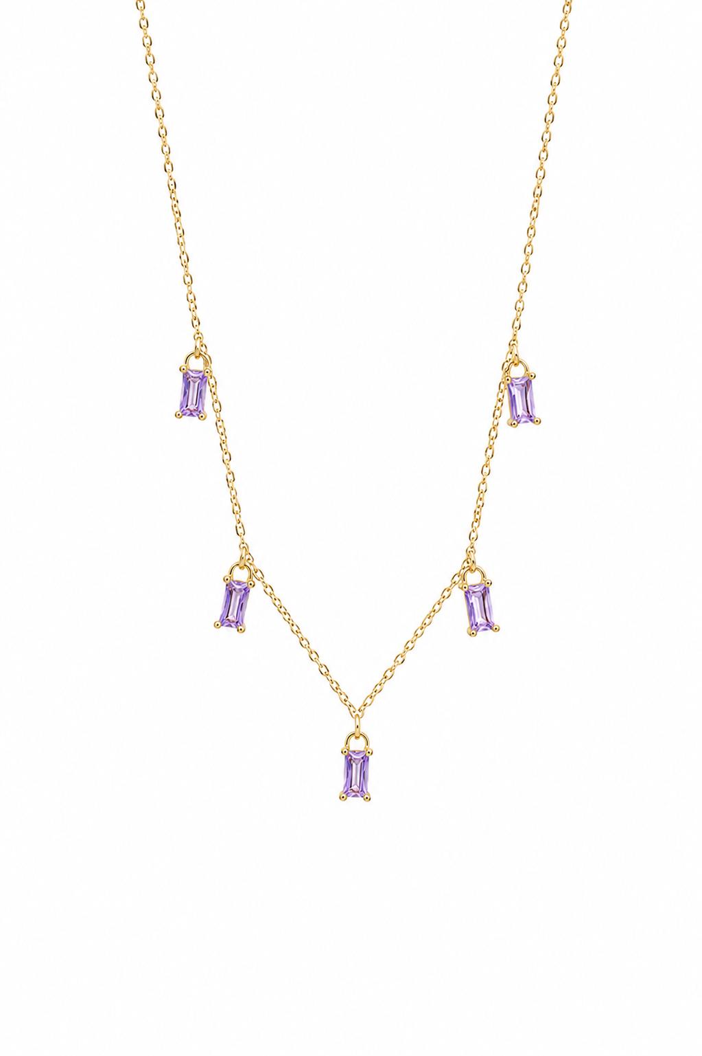 Baguette Glow Necklace