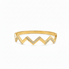 Zigzag Rhinestone Bracelet