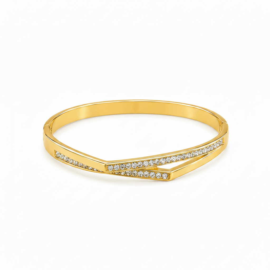 Elegant Stone Studded Bracelet