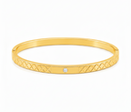 Diamond Accent Geometric  Bracelet