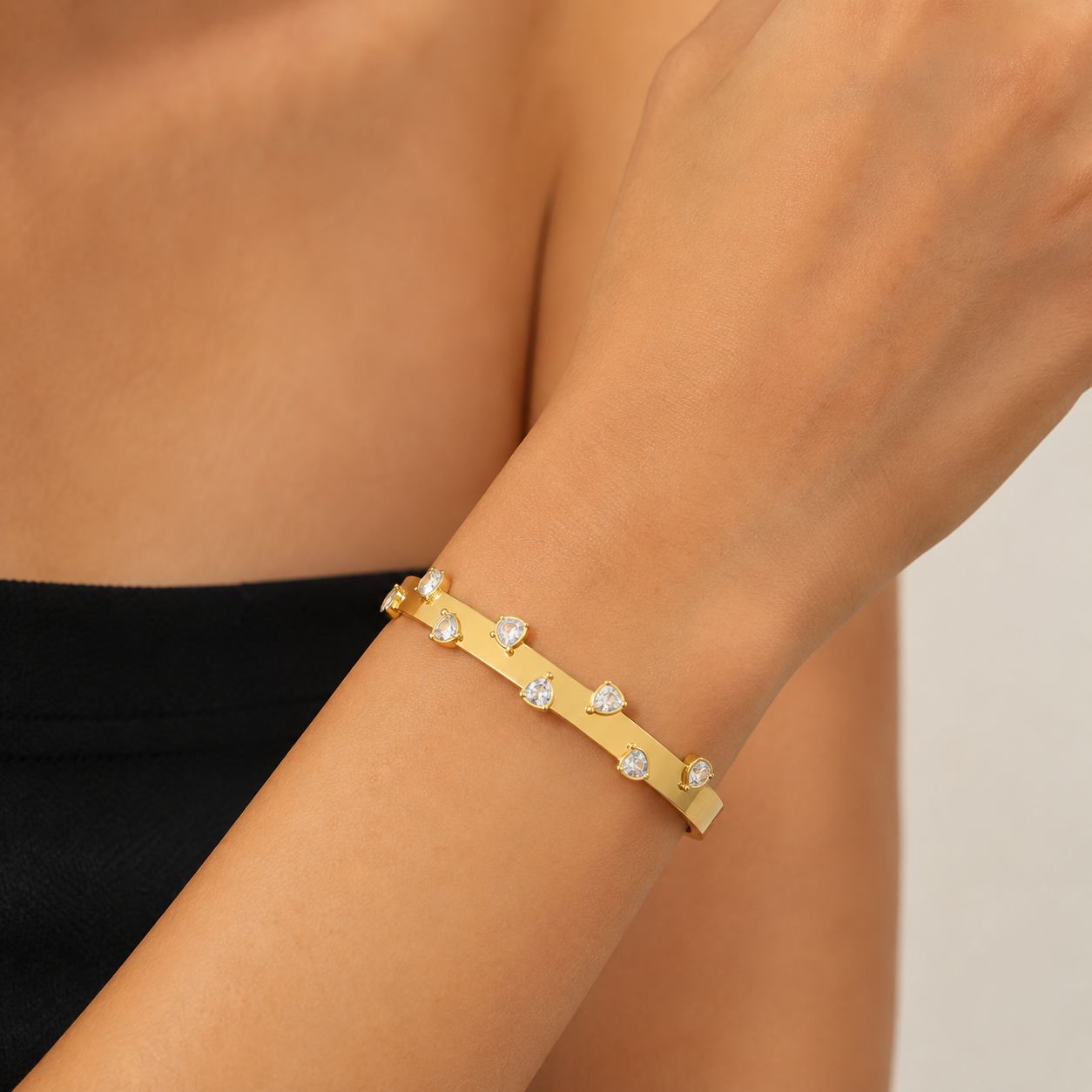 Triangle Sparkle Bracelet