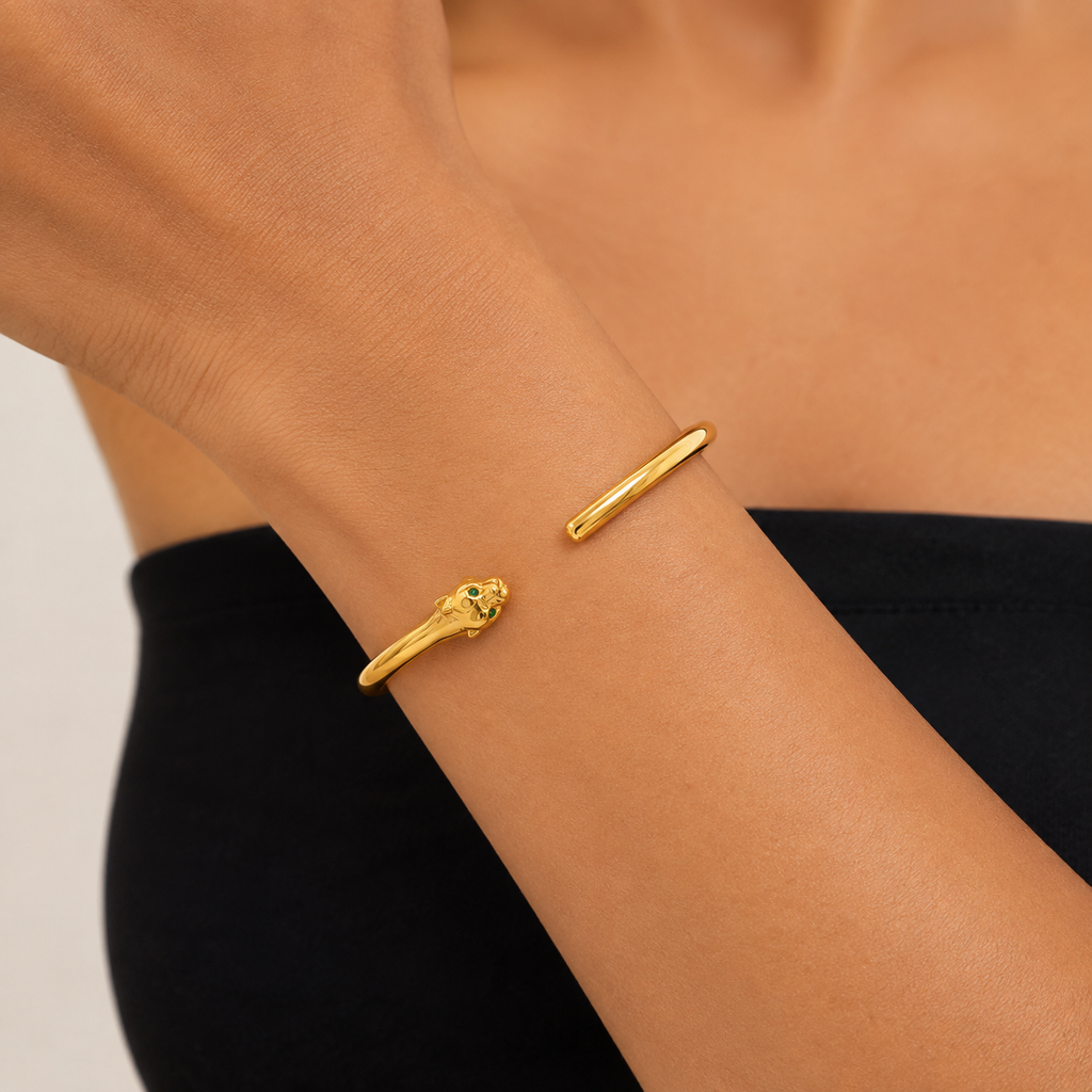 Panther Head Cuff