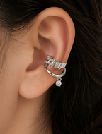 Celestial Crystal Earcuff