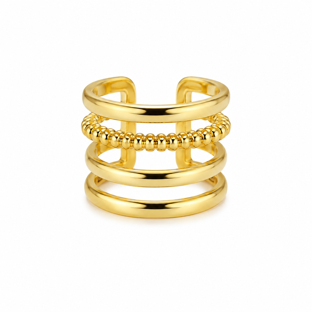 Aurelia Triple Band Ear Cuff