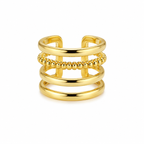 Aurelia Triple Band Ear Cuff