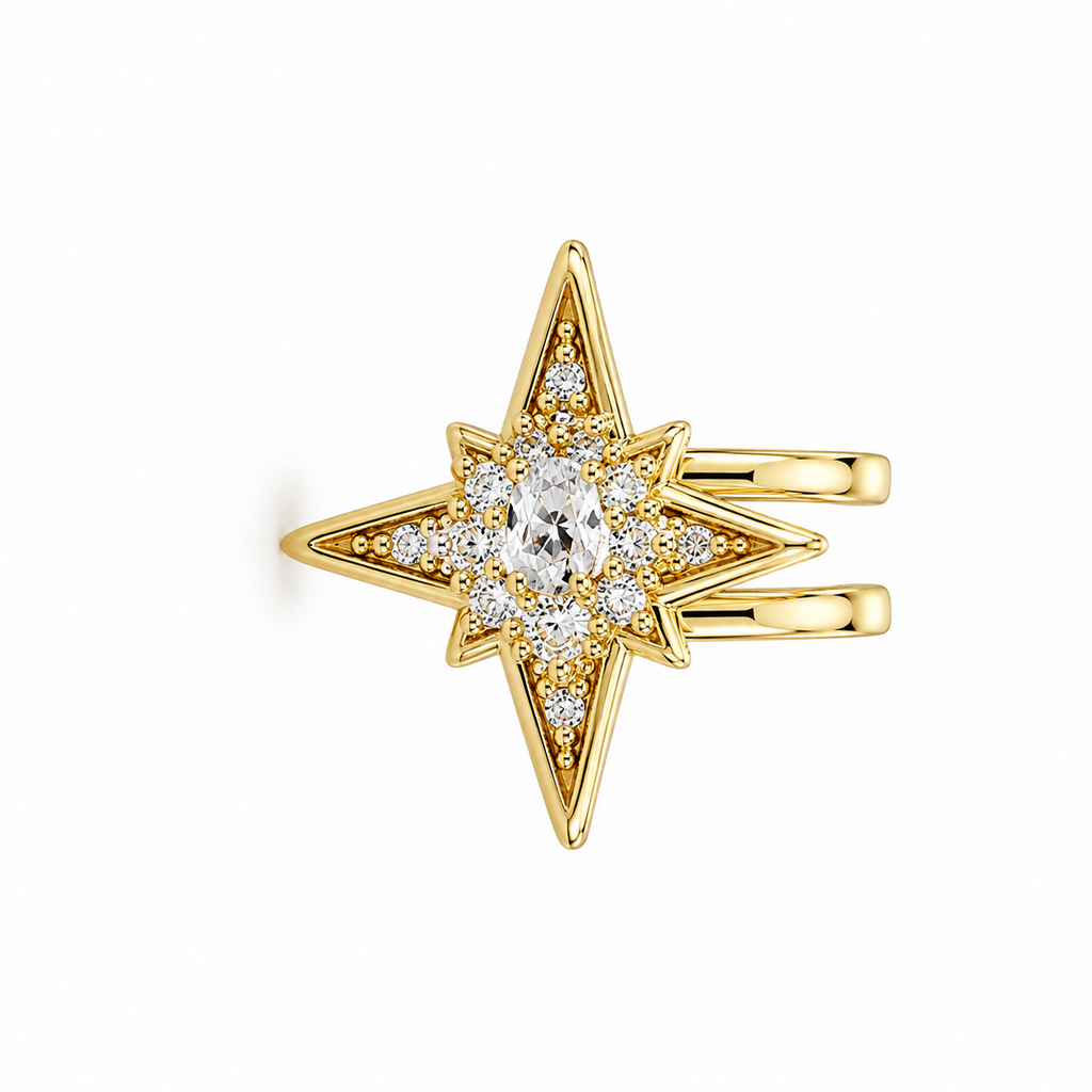 North Star Ear Cuff