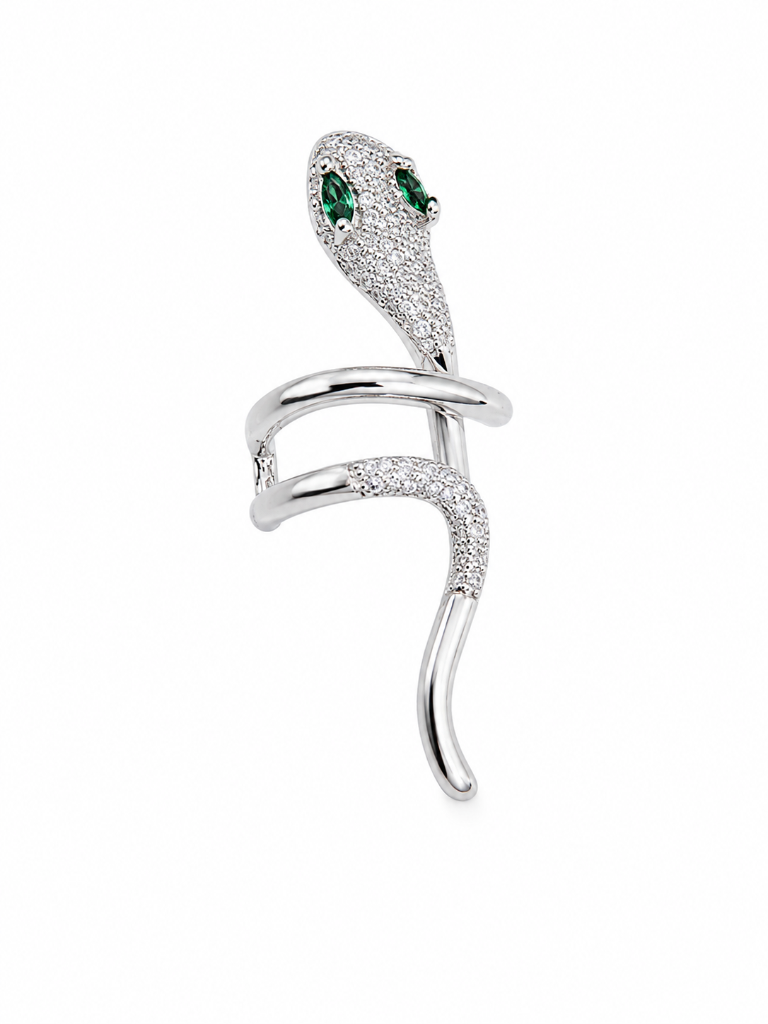 Long  Serpent Ear Cuff