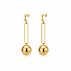 Orbit Ball Drop Earrings