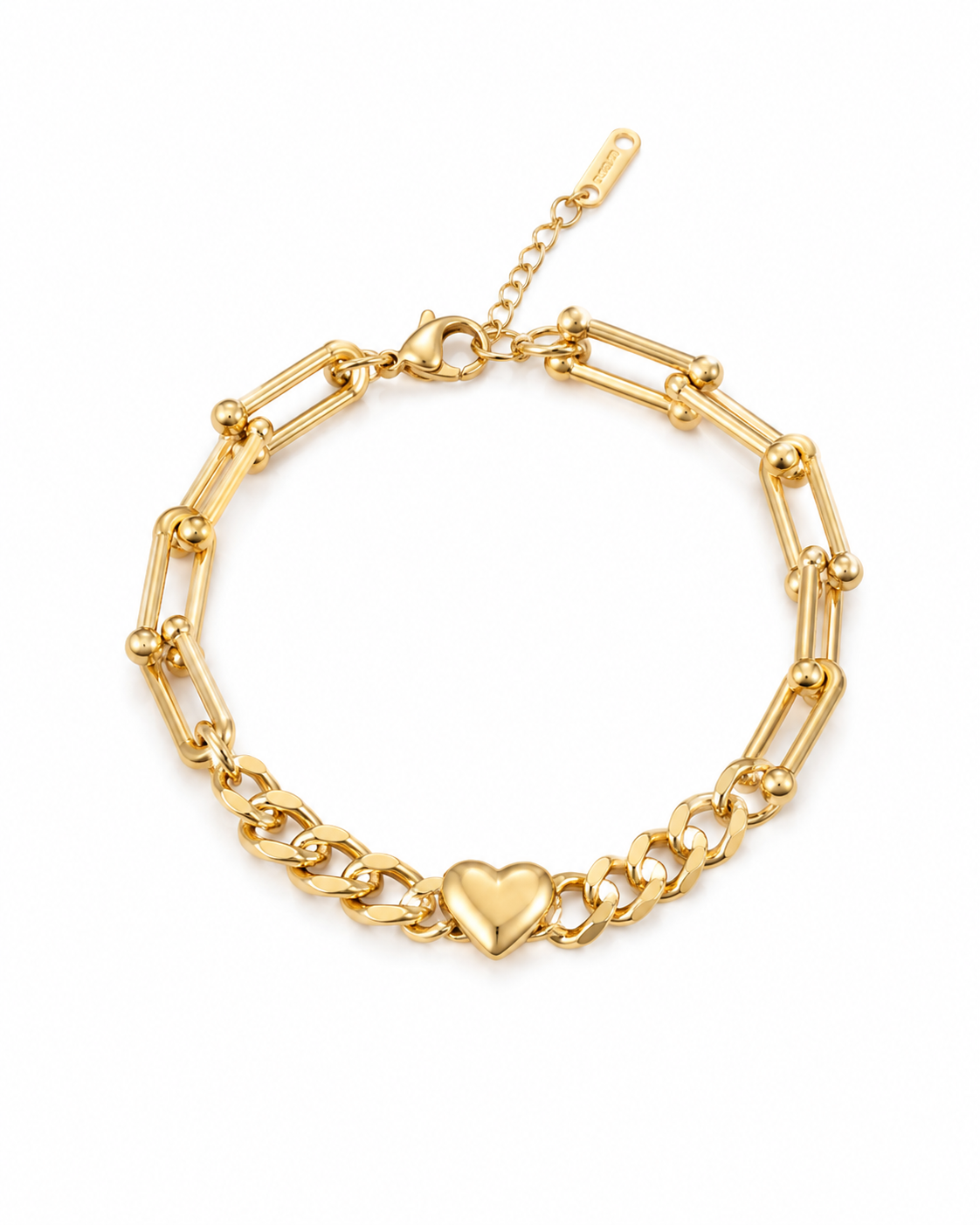 Heart Link Bracelet