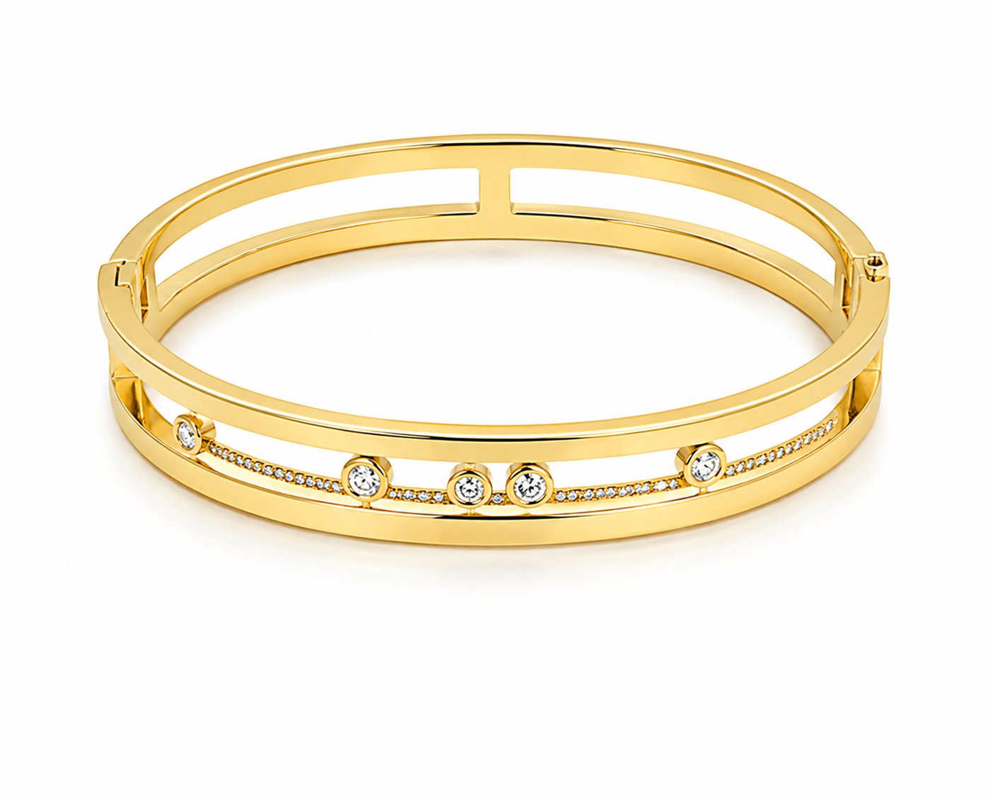 Celeste Open Cuff Bangle