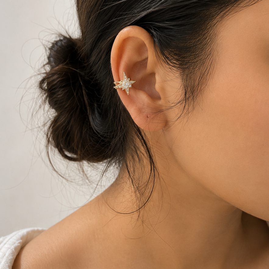 North Star Ear Cuff