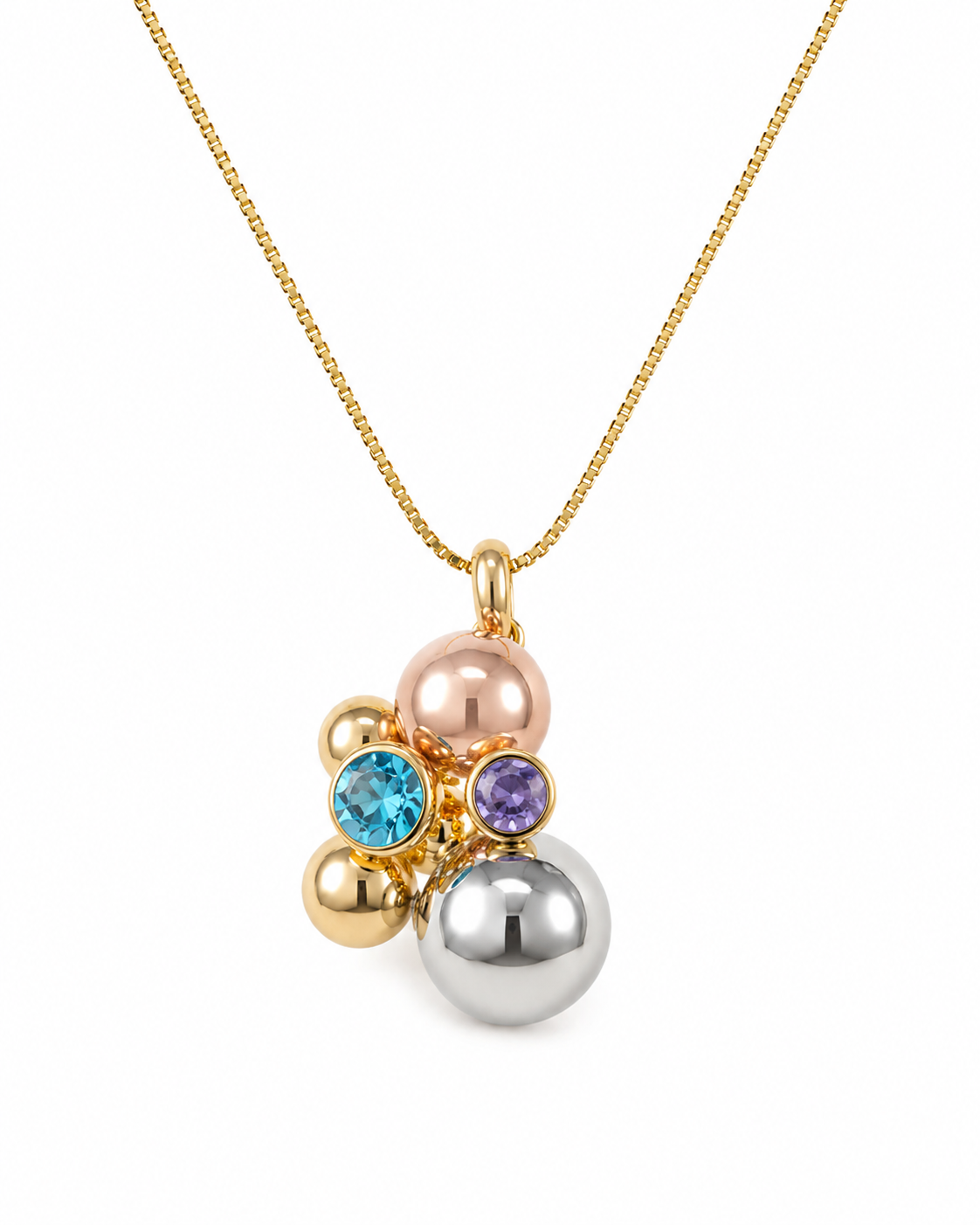 Orbit Crystal Necklace