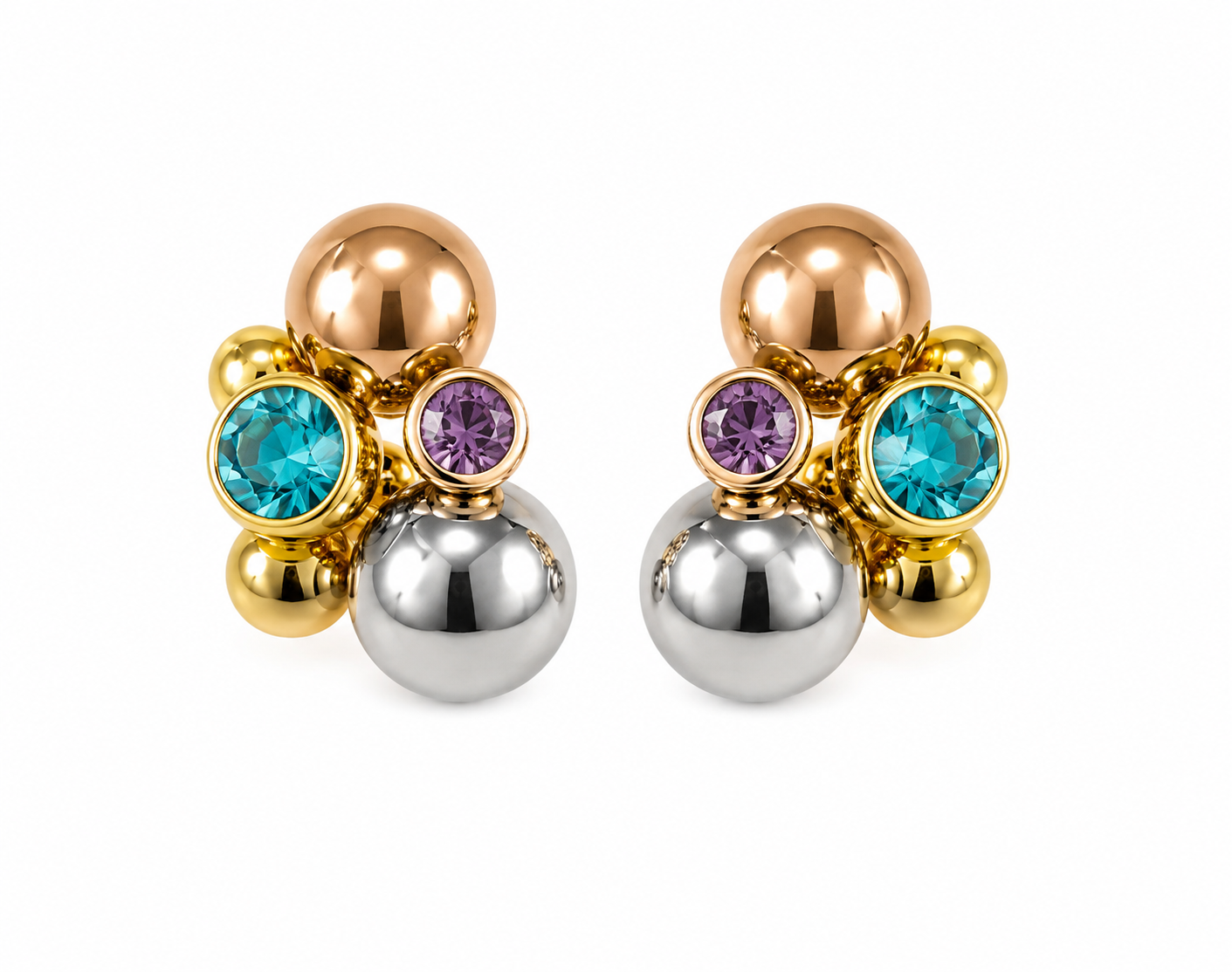 Orbit Crystal Earrings