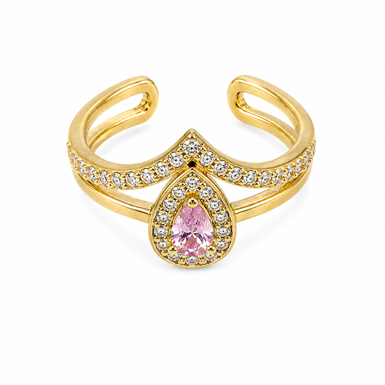 Blush Drop Ring