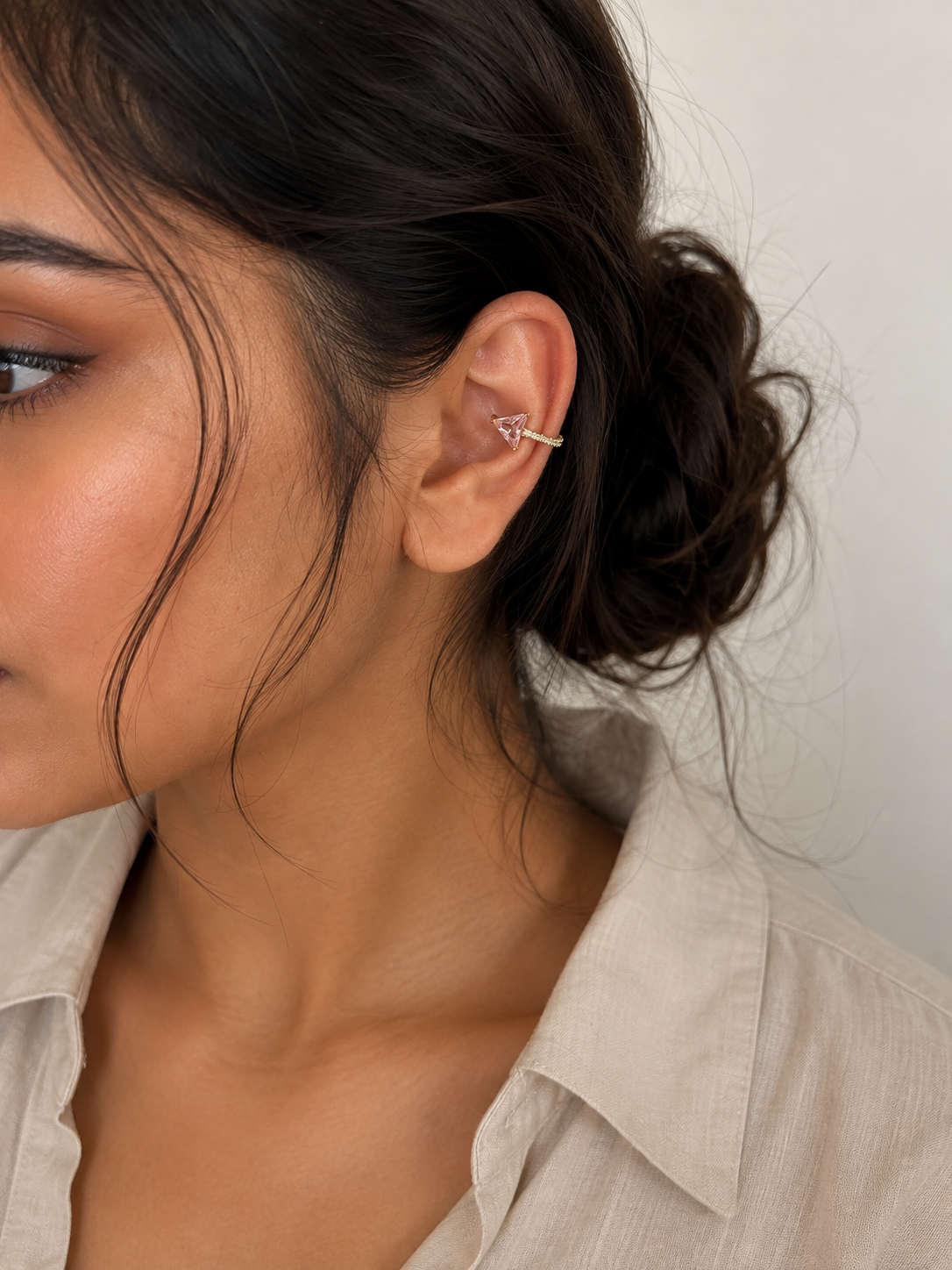 Blush Prism Earcuff
