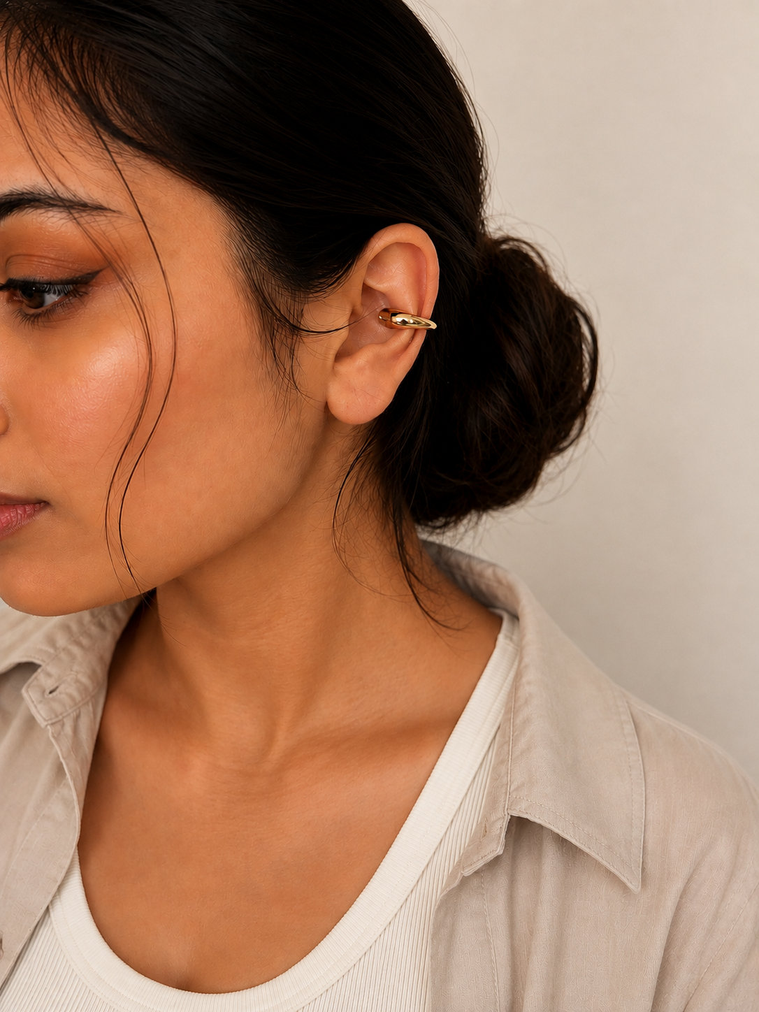 Aura Dome Ear Cuff