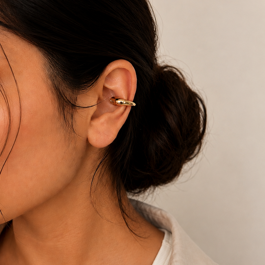 Aura Dome Ear Cuff