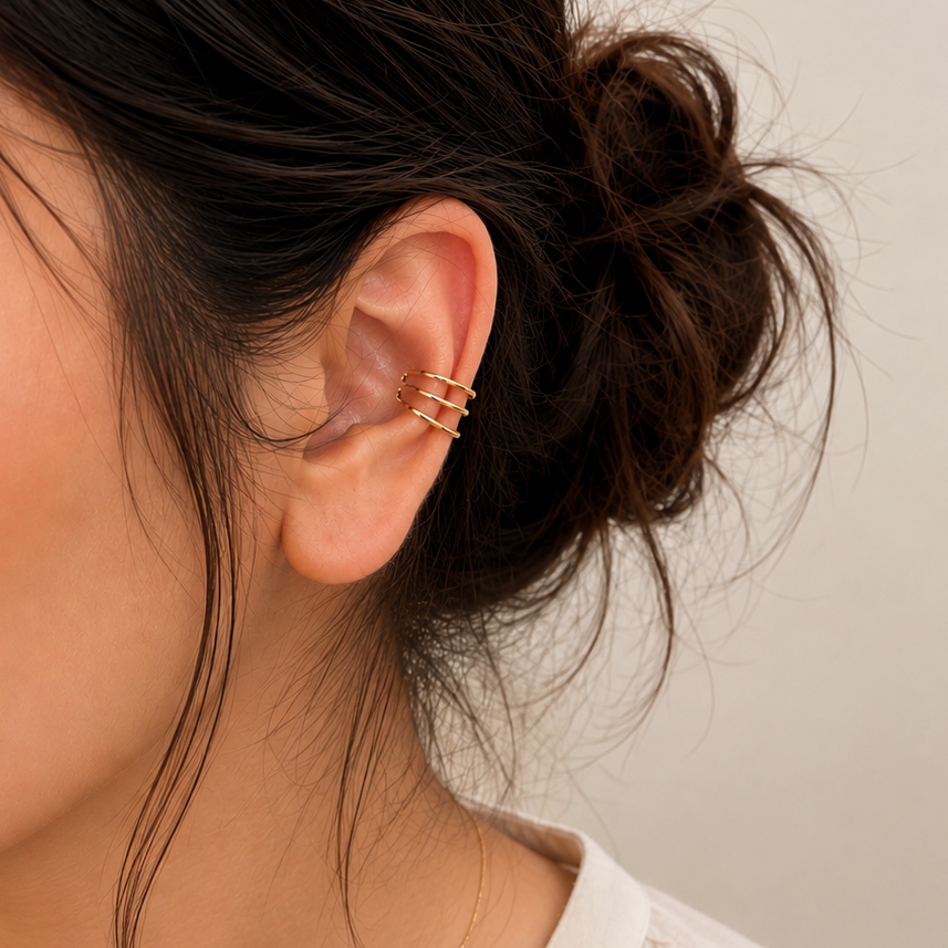 Triple Band Earcuff