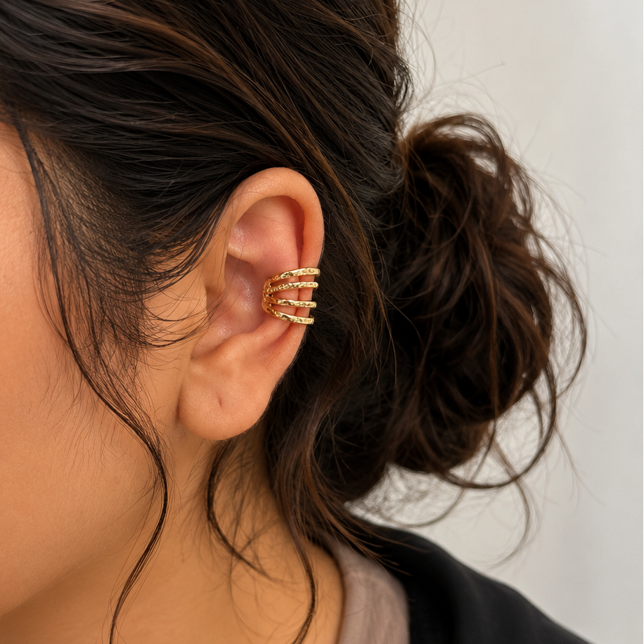 Aurelia Triple Band Ear Cuff