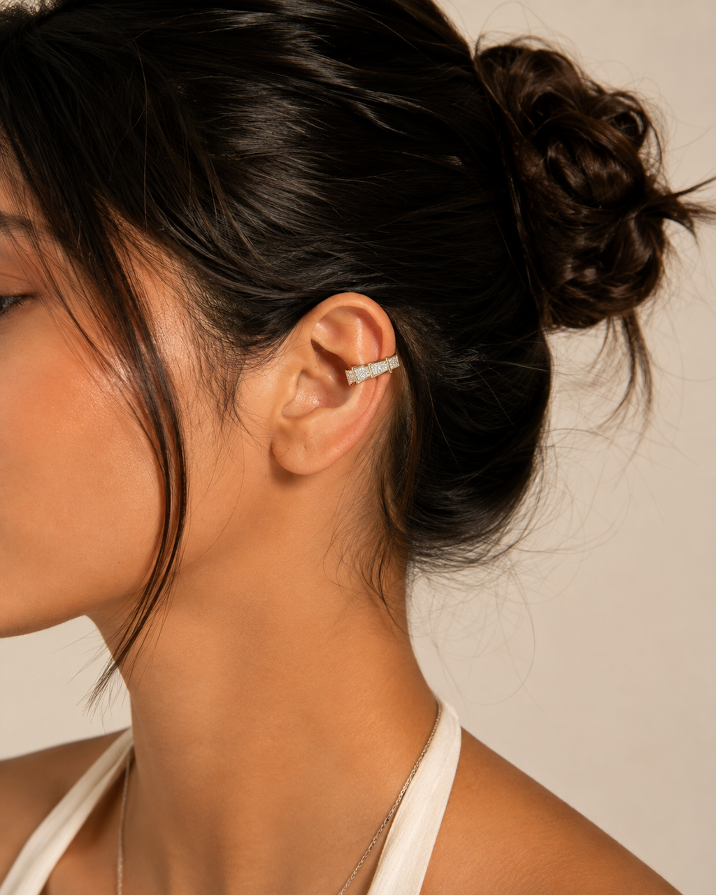 Radiant Pavé Ear Cuff