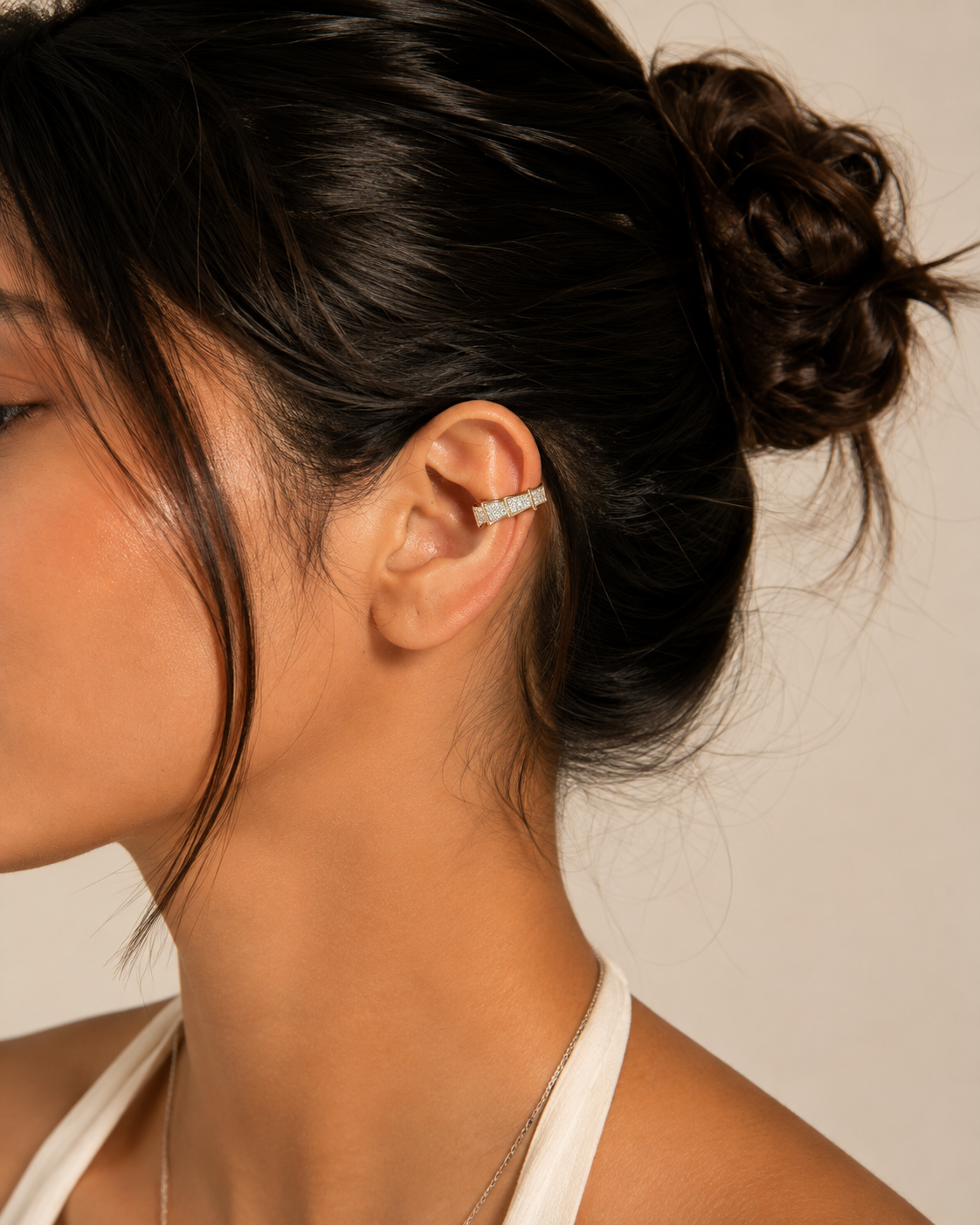 Radiant Pavé Ear Cuff