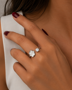 Clover Pearl Ring