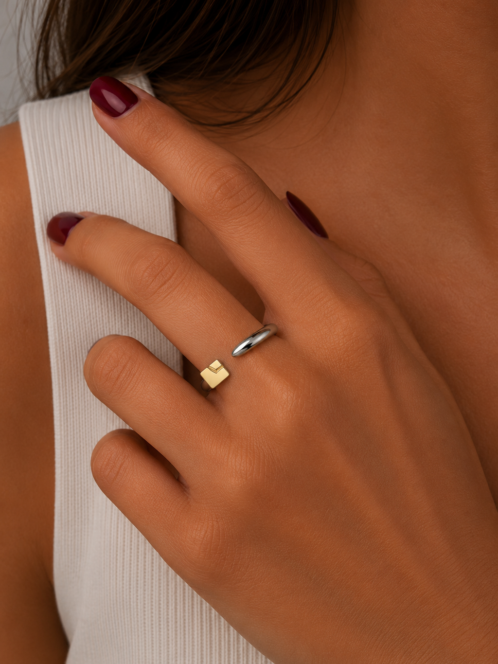 Minimal Edge Open Ring