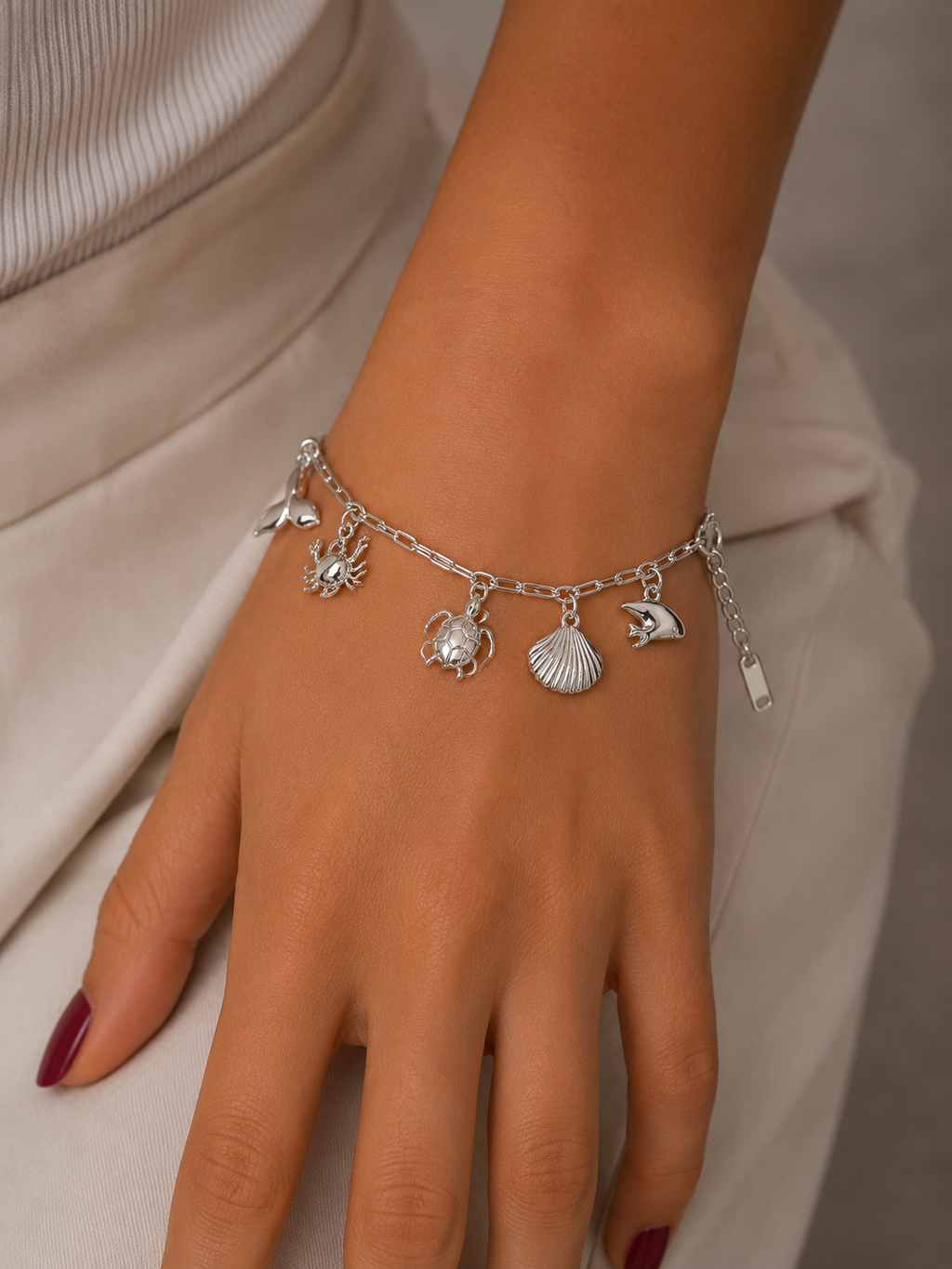 Ocean Treasures Charm Bracelet