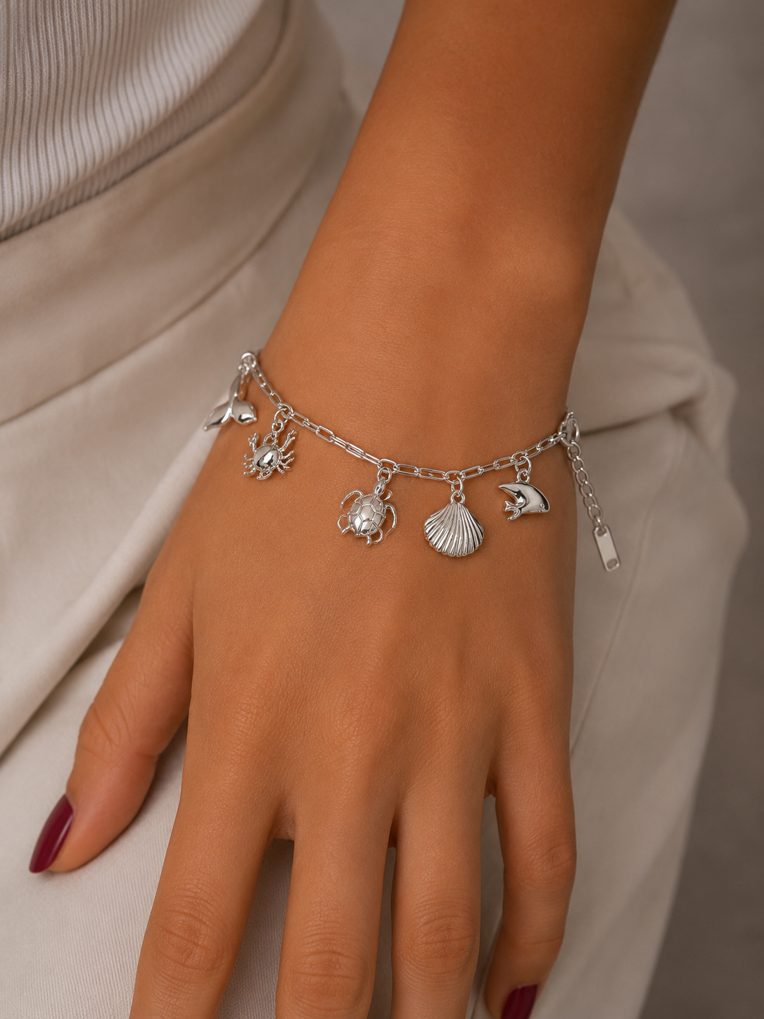 Ocean Treasures Charm Bracelet