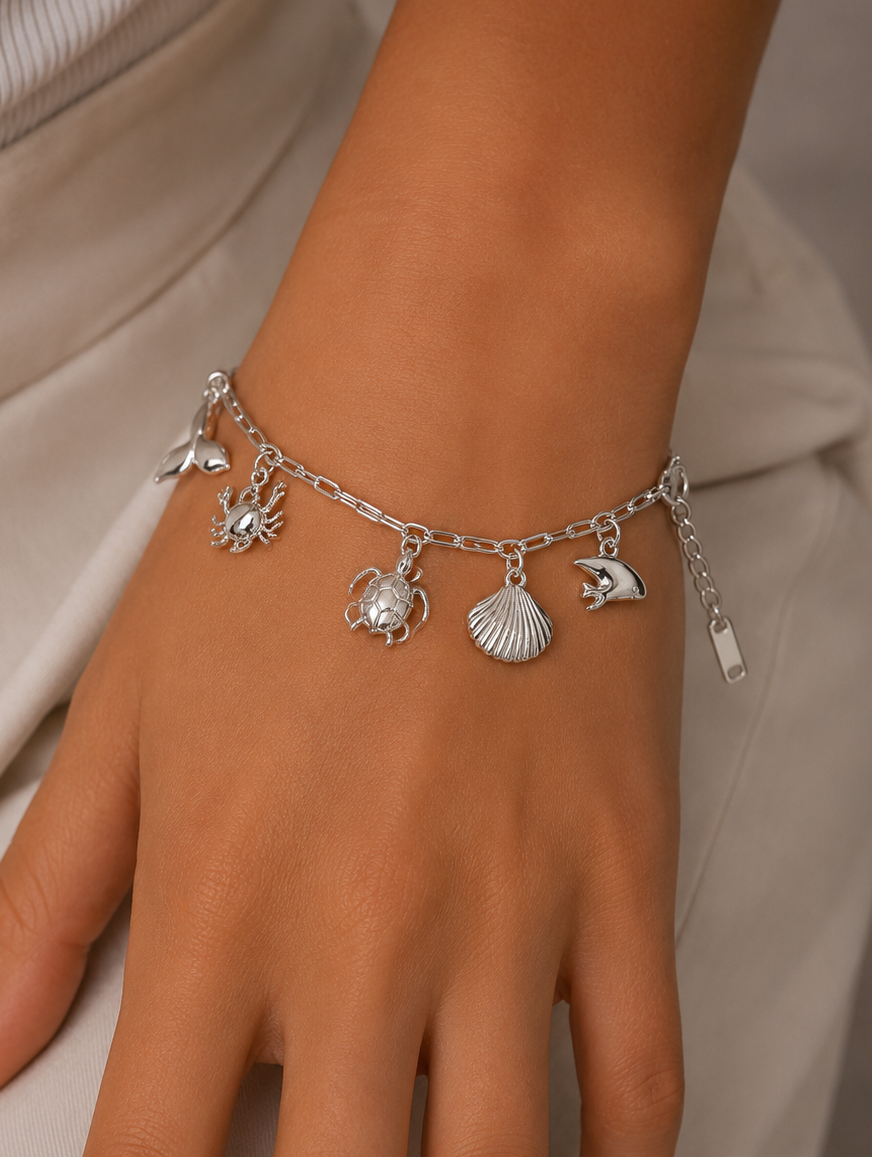Ocean Treasure Charm Bracelet