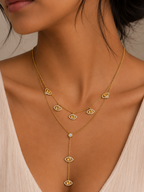 Celestial Guardian Layered Necklace